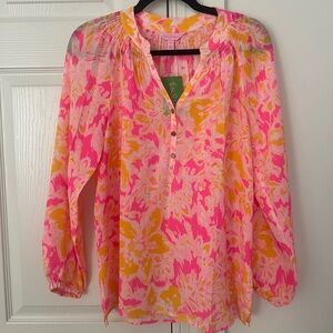 NWT Lilly Pulitzer Elsa Blouse